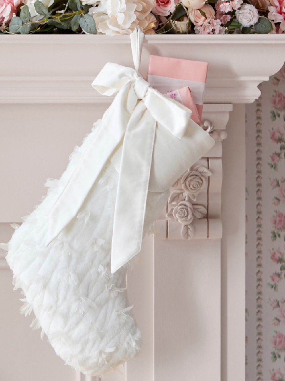 LoveShackFancy beautiful elegant stocking NWT